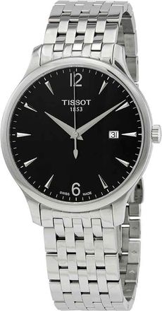 Tissot Tradition Quartz Black Dial Mens Watch T063.610.11.057.00