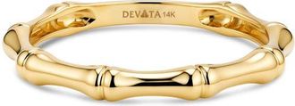 Devata Devata Band Ring in 14K Gold at Nordstrom, Size 8