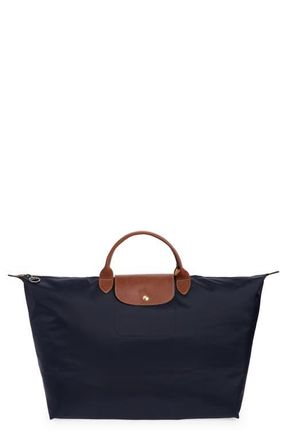 Longchamp Large Le Pliage Original Travel Bag in Navy at Nordstrom