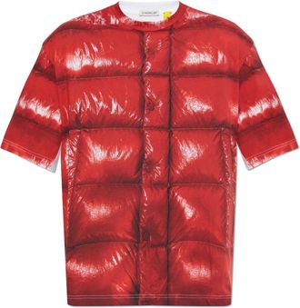 Moncler unisex, Top, Rosso, XL, new