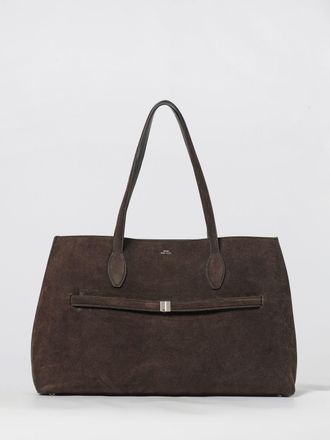 Toteme Borsa a spalla lounge in camoscio Toteme