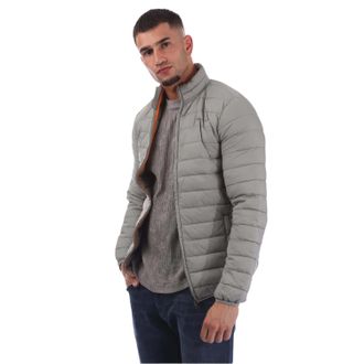 Aquascutum Heren Puffer Jas (Grijs)