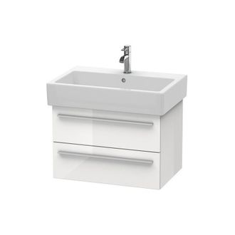 Duravit Duravit X-large Mueble De Pared 6342, 2 Cajones, 650mm Para Vero, Color (frente/cuerpo): Roble Oscuro Cepillado Chapa De Madera Aut&eacute;ntica - Xl63420727