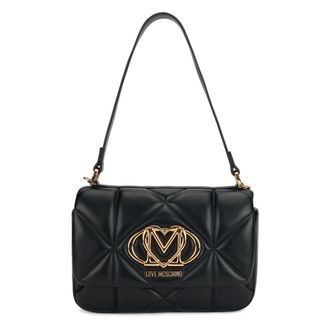 Love Moschino Bolso de Hombro Acolchado - Bags - Mujer - Negro - ONE SIZE