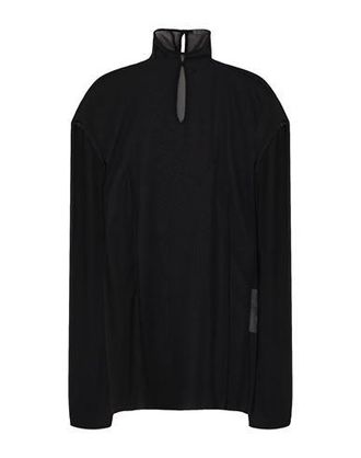 8 by YOOX SEE-THROUGH HIGH-NECK BLOUSE