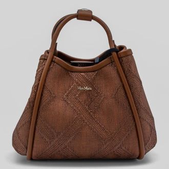 Max Mara Brown Marine Xs Satchel