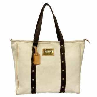 Louis Vuitton Ecru Tote Bag (Pre-Owned)