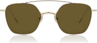 Spektre Dolce Vita DV01CFT Mens Sunglasses Gold Size 54
