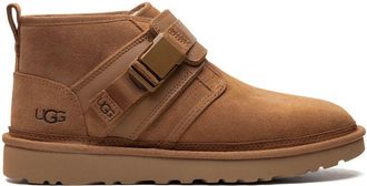 UGG Neumel Snapback boots - men - Calf Suede/Recycled Wool/Polyethylene vinyl acetate (PEVA)/Lyocell - 13 - Brown