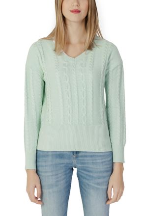 Guess Kabelgebreide V-hals Trui