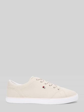 Tommy Hilfiger Low Top Sneaker aus Canvas in Offwhite, Gr&ouml;&szlig;e 36