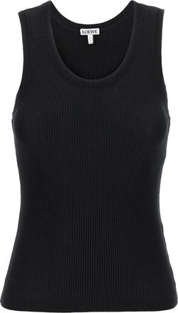 Loewe Dames, Tops, Zwart, Maat: S Zijde