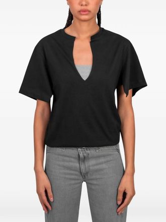 Gimaguas Alina V-neck T-shirt - Nero