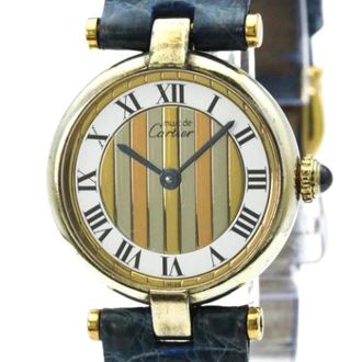 Cartier Pre-owned Watches, female, Multicolor, Size: ONE SIZE Pre-owned Must 590004 Wristwatch