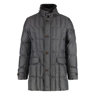 Moorer Hombre, Abrigos, Gris, Talla: L