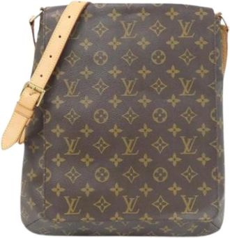 Louis Vuitton Pre-owned Cross Body Bags, female, Brown, Size: ONE SIZE Pre-owned Saumur 30 Shoulder Bag