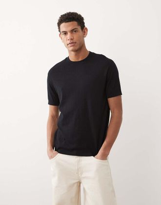 A|X Armani Exchange T-shirt girocollo blu navy