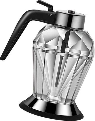 OEM Dispensador Port&aacute;til De Miel De Vidrio Transparente A Presi&oacute;n - Para Salsa De Soja, Az&uacute;car, Jarabe, Aceite, Vinagre