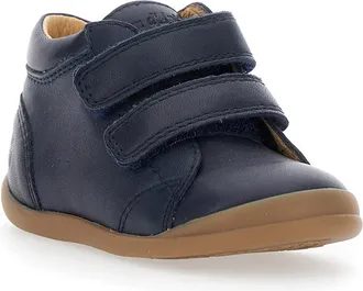 Pom dApi Boys Blue Sneaker With Logo Rubber Trainers