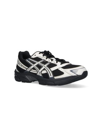 Asics Low-Top Mixed-Material Sneakers - Black