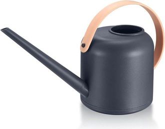 OEM Jarra De Riego Para Plantas De Interior - Maceta De Pl&aacute;stico - Cuidado De Plantas - Boquilla Larga Y Estrecha - 1,7 Litros - Gris