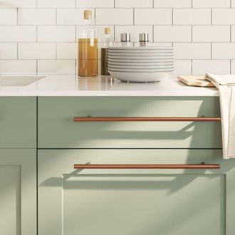 vidaXL Maniglie per Mobili 20 pz Bronzo 320 mm in Acciaio Inox - Vidaxl