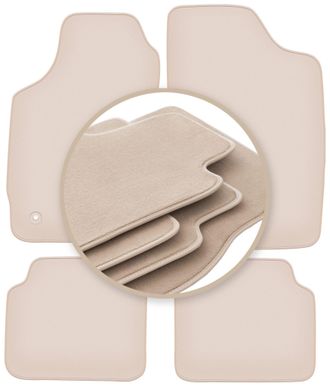 OEM Alfombrillas Premium Beige Para: Peugeot 306 Break, Familiar, Hatchback 1993-2001