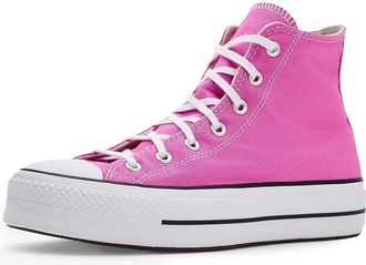 Converse Chuck Taylor All Star Lift Platform High-Top Womens Shoes Shocking Orchid/White/Black : 10.5 B - Medium, Canvas/Rubber