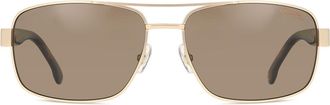 Carrera 8063/S AOZ/SP Mens Sunglasses Gold Size 61
