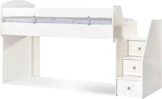 Muemue Cama midi blanca 90x200cm