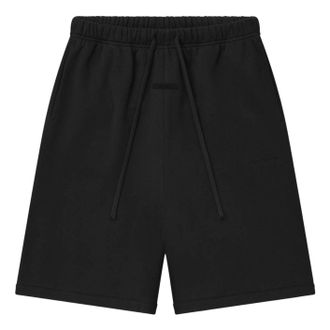 Fear of God Suede Fleece Signature Relaxed Sweatshort Vintage Black 160SP264891F