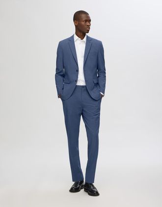 Selected Pantaloni da abito blu scuro