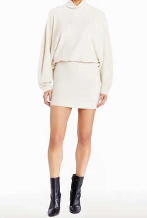 Amanda Uprichard Stefano Mini Dress In Cream