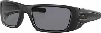 Oakley Mens Fuel Cell Sunglasses In Matte Black/grey Icon