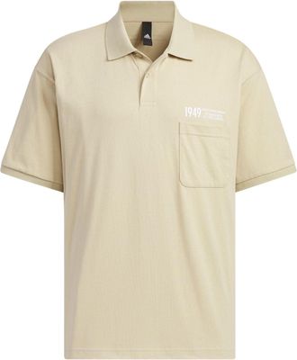 adidas Verbiage Polo Shirts Beige IP3978