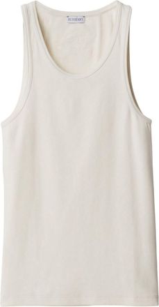 Burberry Equestrian Knight ribbed vest top - men - Cotton - M - Neutrals