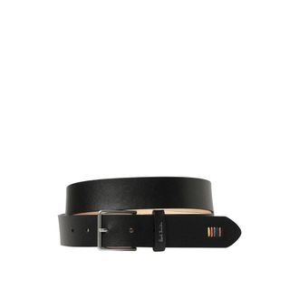 Paul Smith Cintur&oacute;n Stitch Artist Stripe - Accessories - Hombre - Negro - 105 CM