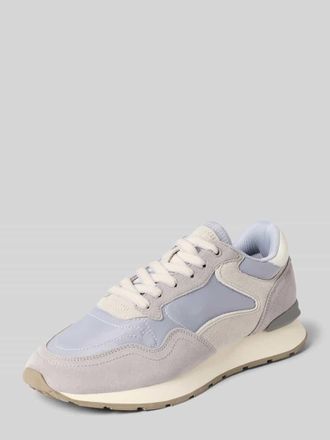 Hoff Sneaker aus Leder-Mix mit Logo-Detail Modell City in Hellblau, Gr&ouml;&szlig;e 36