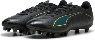 Puma Fussballschuh PUMA ULTRA 6 PLAY FG/AG, Gr. 42,5, puma schwarz, fizzy light, gr&uuml;n terrain, Synthetik, Schuhe Fussballschuh, f&uuml;r Rasenpl&auml;tze