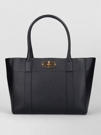 Mulberry tote bag structured silhouette textured finish