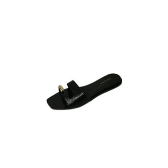 Tory Burch Tory Burch, Sliders, female, Black, Size: 7 US Pierced Slide