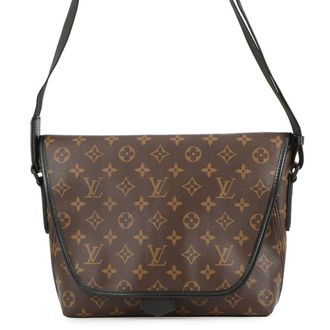 Louis Vuitton Monogram Macassar Black Monogram Macassar Noir Monogram Handbag Shoulder Bag (Pre-Owned)