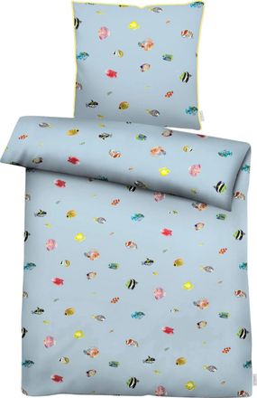 Apelt Bettwäsche »Fidshi« 2 Stk. tlg. cooles Fischdesign holt die Südsee ins heimische Schlafzimmer