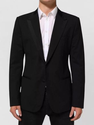 Dolce & Gabbana wool silk blazer