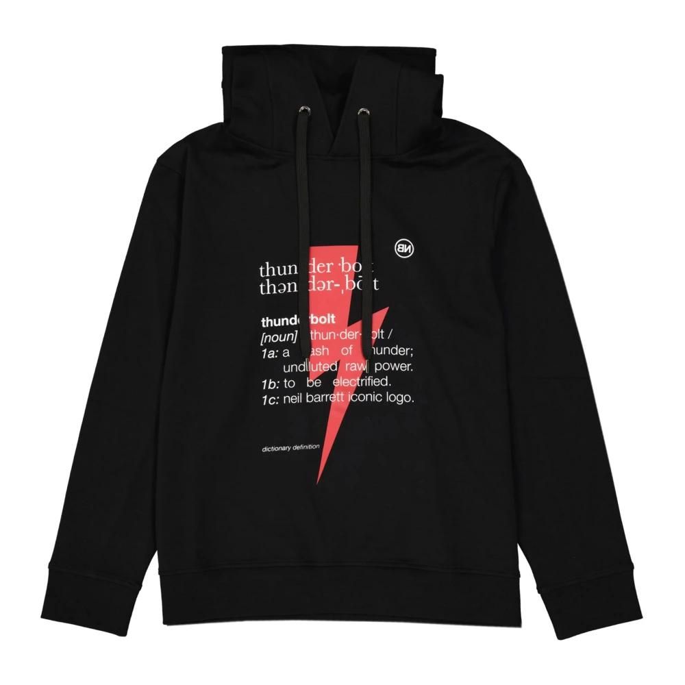 パーカー・フーディ NEIL BARRETT Men Hoodies MY72247R Y502 100N White NeIL Barrett(ニールバレット) パーカー・フーディ(メンズ