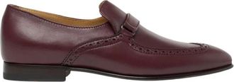 Scarosso Maude - Dames - Loafers - Rood - 40 EU - Leer - Schoenen