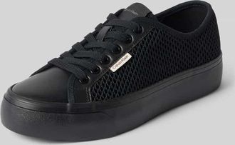 Calvin Klein Low Top Sneaker mit Plateau-Sohle in BLACK, Gr&ouml;&szlig;e 36