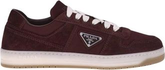 Prada Heren, Schoenen, Rood, Maat: 43 EU