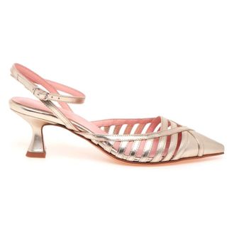 Anna F. Sling-back Pump - female - Anna F. - Pumps - Yellow - 3 UK - Shoes