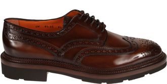 Santoni Emil Derbies Calf Leather Derby Shoes